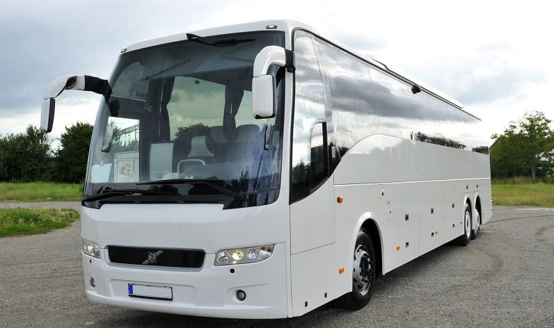 Switzerland: Buses agency in Naters, Valais
